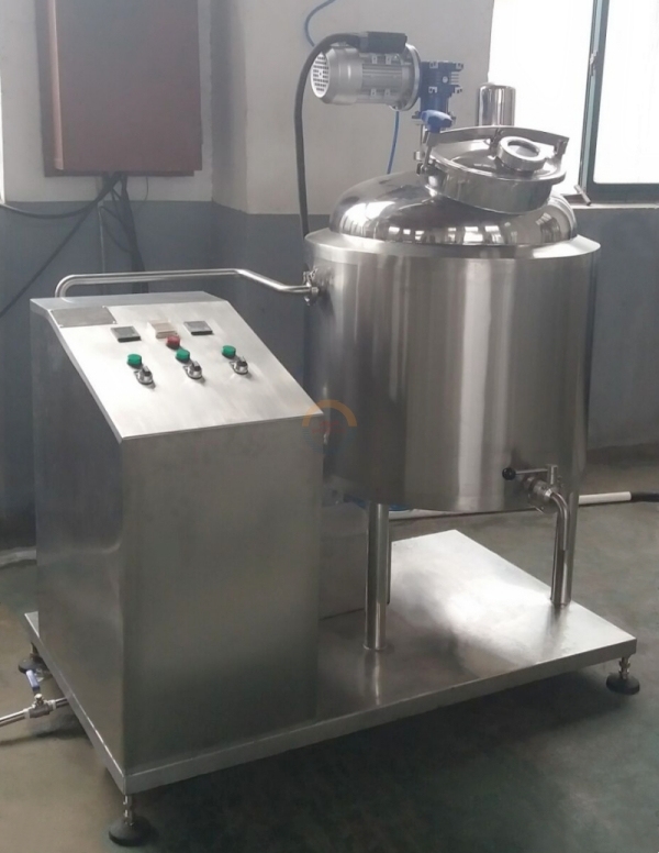 100l Milk Pasteurizer Machine 100 Liter Small Batch Pasteurization tank with Cooling and Homogenizer 100 Liters for Sale