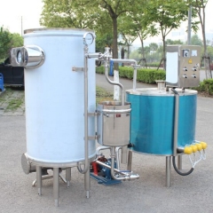 Automatic Soy Milk Htst Sterilizer Machine Auto Fruit Juice Ice Cream Soymilk Small Htst Pasteurization Equipment for Sale