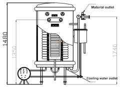 Automatic Soy Milk Htst Sterilizer Machine Auto Fruit Juice Ice Cream Soymilk Small Htst Pasteurization Equipment for Sale