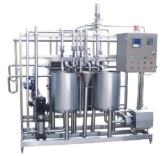 Automatic Small Scale Milk and Juice Pasteurizer Homogenizer Auto Small Ice Cream Beer Pasteurization Machine for Sale