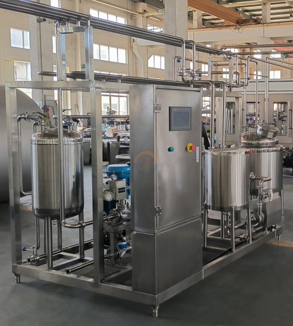 Automatic Small Scale Milk and Juice Pasteurizer Homogenizer Auto Small Ice Cream Beer Pasteurization Machine for Sale