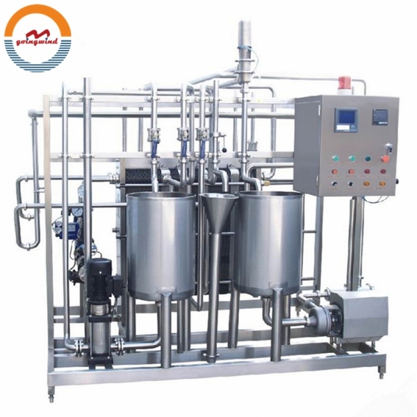 Automatic Commercial Milk Plate Pasteurizer Auto Industrial Plate Type Electric Htst Dairy Pasteurization Machine for Sale
