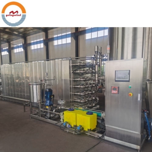 Automatic Tubular Pasteurizing and Cooling Machine Auto Industrial Tube Pasteurizer and Homogenizer Machines Equipment for Sale