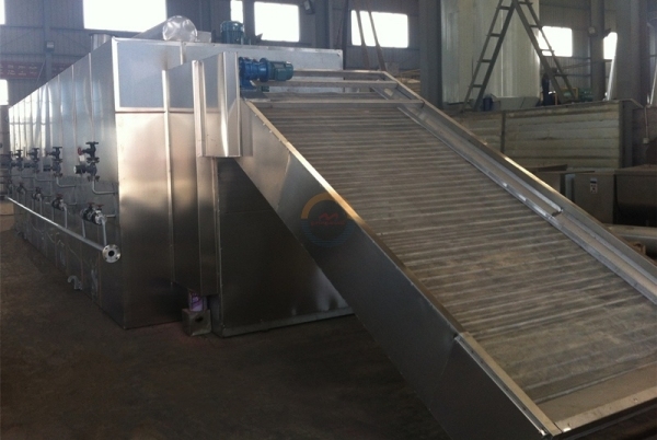 Automatic Cassava Potato Chips Herbs Conveyor Mesh Belt Type Dryer Onion Tea Leaf Herb Continuous Tunnel Drying Machine for Sale