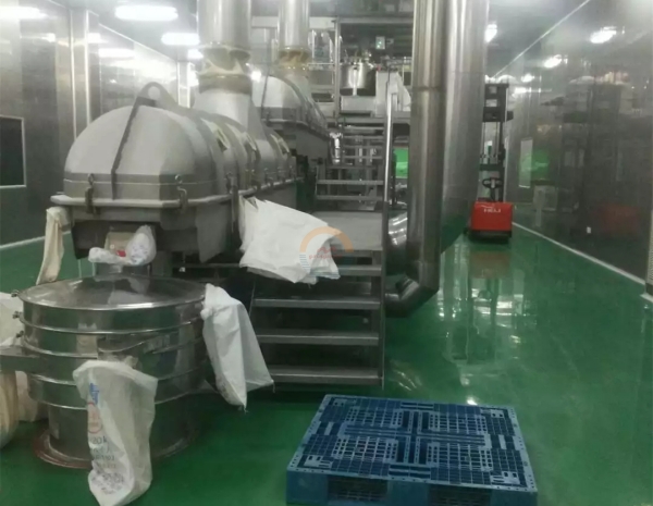 Sugar Vibrating Fluid Bed Drying Machine Beans Seed Soybean Horizontal Vibration Fluidized Bed Dryer Food Drier for Sale