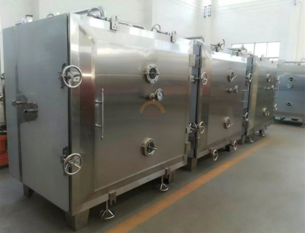 Vacuum Tray Drying Machine Industrial Food Vacuum Dryer Oven Chamber Dehydration Equipment Low Temperature Drier for Sale