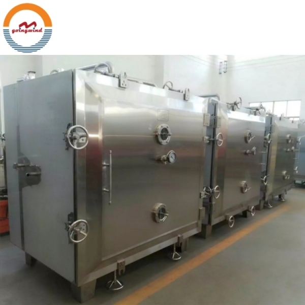 Vacuum Tray Dryer Dehydrator Food Vacuum Drying Chamber Cabinet Herb Low Temperature Fzg Trays Batch Drier Oven for Sale