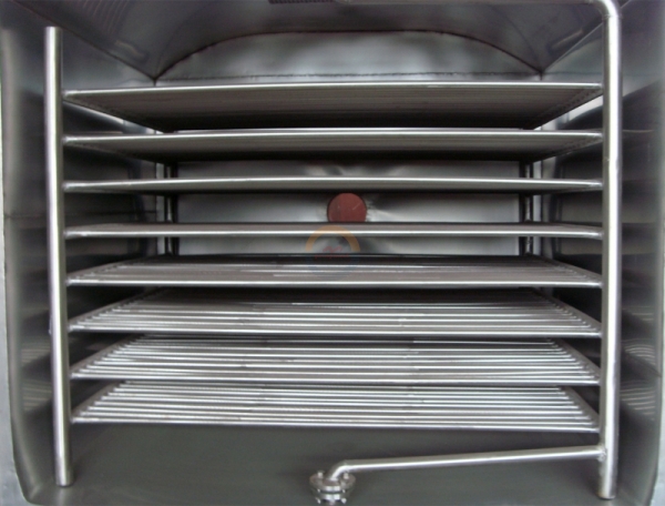 Vacuum Tray Dryer Dehydrator Food Vacuum Drying Chamber Cabinet Herb Low Temperature Fzg Trays Batch Drier Oven for Sale