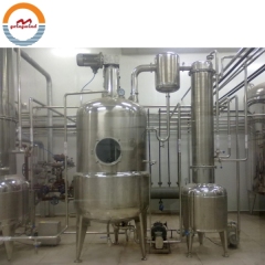 Tomato Paste Vacuum Evaporator Concentrator Small Tomato Sauce Pulp Ketchup Juice Concentration Machine Dehydrator for Sale