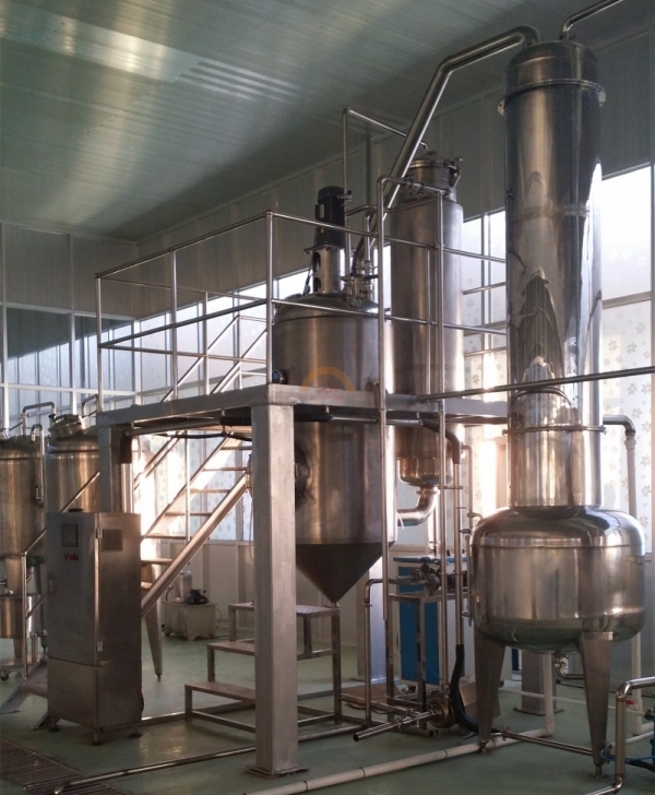 Fruit Juice Vacuum Evaporator Small Scale Juice Concentrate Concentrated Juices Falling Film Concentrator Machine for Sale