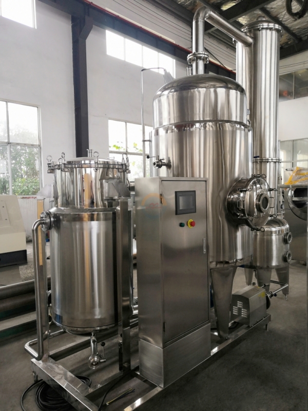 Tomato Paste Vacuum Evaporator Concentrator Small Tomato Sauce Pulp Ketchup Juice Concentration Machine Dehydrator for Sale
