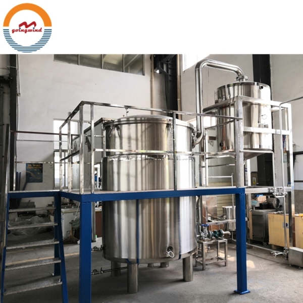 Good Price Automatic Rose Essential Oil Steam Distillation Plant Auto Roses Water Extracting Equipment Make Machines for Sale