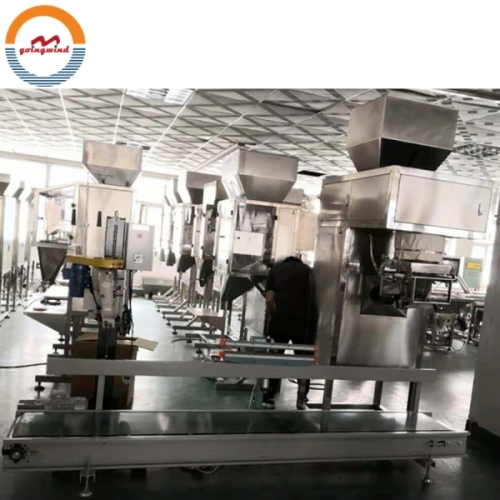 20kg 25kg 50kg Filling Bagging Machine Rice Granule Semi Automatic 20 25 50 kg Premade Open Mouth Bag Weighing Packing Equipment
