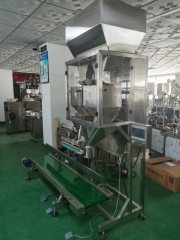 20kg 25kg 50kg Filling Bagging Machine Rice Granule Semi Automatic 20 25 50 kg Premade Open Mouth Bag Weighing Packing Equipment