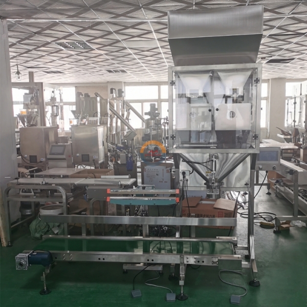 20kg 25kg 50kg Bag Filling Packing Machine Rice Grain Sugar Granule 20 25 50 kg Weighing and Packaging Machinery for Sale