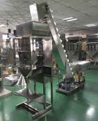 Semi Automatic Sugar Salt Filling Packing Machine Semi-automatic Bean Bag Weighing and Packaging Machinery Manual Filler Packer