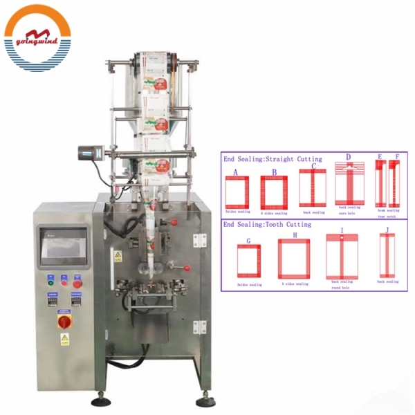 Automatic Seed Bag Filling Packing Machine Vegetable Chia Flax Mustard Seed Sachet Vertical Bagging Packaging Machinery for Sale