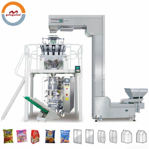 Automatic Dried Fried Vegetable Packing Machine Dehydrated Tomato Onions Carrot Chips Dry Herbs Leaf Packaging Line for Sale