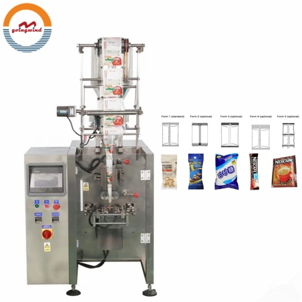 Automatic Salt and Pepper Sachets Packing Bagging Machine Dried Pepper Granule Bag Filling Sealing Packaging Machinery for Sale