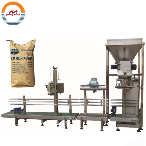5kg 10kg 20kg Milk Powder Bag Filling Packing Machine 5 10 20 kg Wheat Flour Corn Starch Packaging Bagging Machinery for Sale