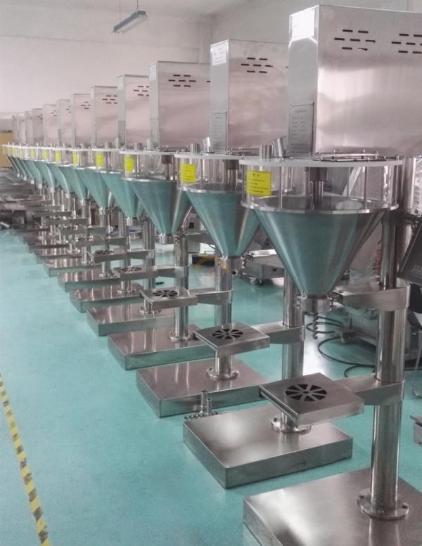 Semi-auto Powder Fill Weigh Sealing Machine Semi Auto Flour Filling Packing Machinery Small Semi-automatic Auger Filler for Sale