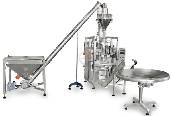 Automatic Tomato Powder Filling and Sealing Packing Machine Dried Okra Coconut Powder Bag Packaging Bagging Machinery for Sale