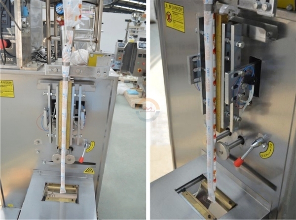 Automatic Ice Tube Lollipop Filling and Sealing Packing Machine Frozen Popsicle Liquid Bag Pouch Packaging Machinery for Sale