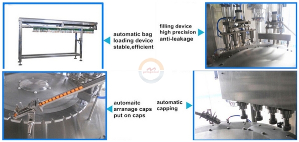 Automatic Spout Pouch Doypack Liquid Filling and Sealing Machine Auto Spouted Standup Bag Juice Packing Machinery for Sale