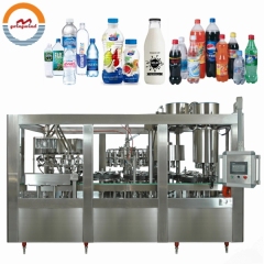 Automatic 3 in 1 Pet Bottle Washing Filling Capping Machine Auto Mineral Water Juice Beverage 3in1 Rinser Filler Capper for Sale