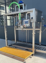 Automatic Tomato Paste Aseptic Bag Drum Filling Capping Packing Machine Food mango Pulp Bulk Bucket Packaging Machinery for Sale
