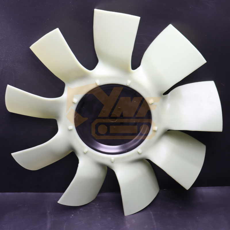 Cummis Engine 6BT5.9 Nylon Fan Blade Excavator Spare Parts