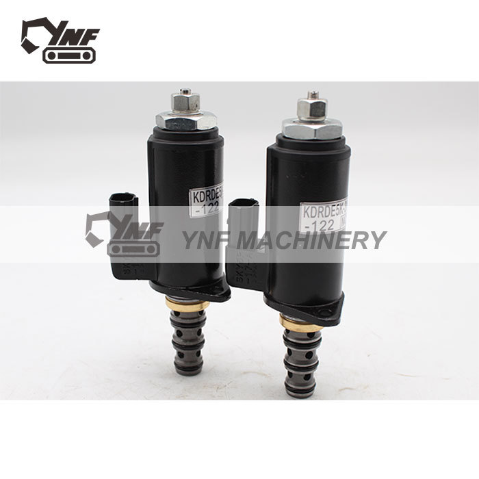 YN35V00048F1 KDRDE5K-31/30C50-122 Magnetventil (grüner Punkt) – YNF Bagger-Magnetventile für Kobelco SK170-8 SK200-8 SK210LC-8 SK295-8 Hydraulikpumpenteile