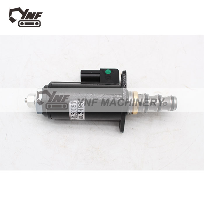 YN35V00048F1 KDRDE5K-31/30C50-122 Magnetventil (grüner Punkt) – YNF Bagger-Magnetventile für Kobelco SK170-8 SK200-8 SK210LC-8 SK295-8 Hydraulikpumpenteile