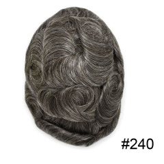 #240 2# DARKEST BROWN 40% SYNTHETIC GREY
