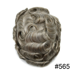 #565 5# MEDIUM LIGHT BROWN WITH 65% SYNTHETIC GREY