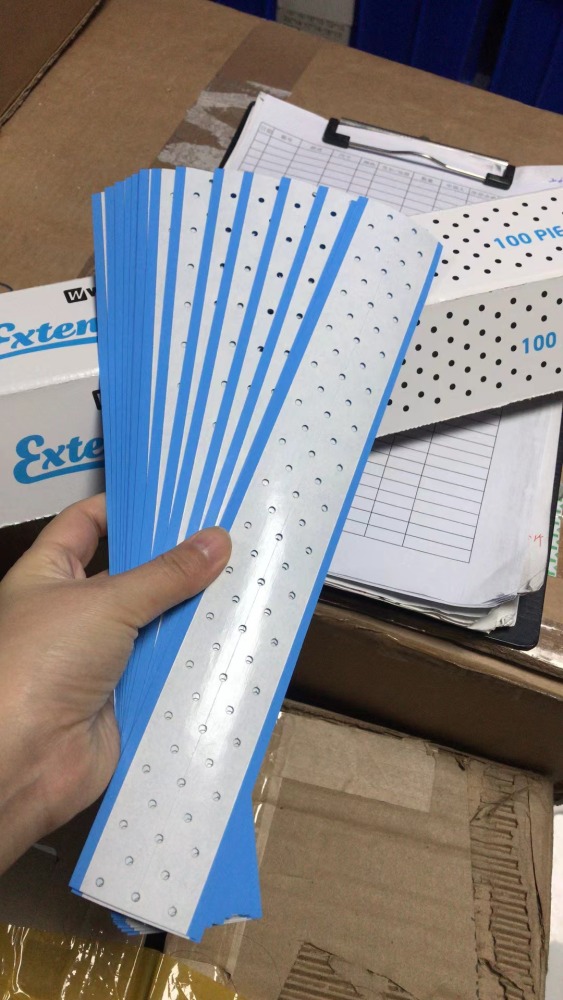 One box of tapes 100 pcs inside for mens hair system replacement