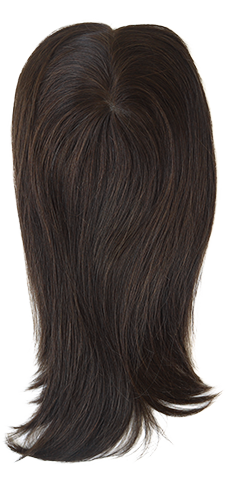 5.5"x6" Fine Mono in body Poly Coating perimeter 16" hair topper