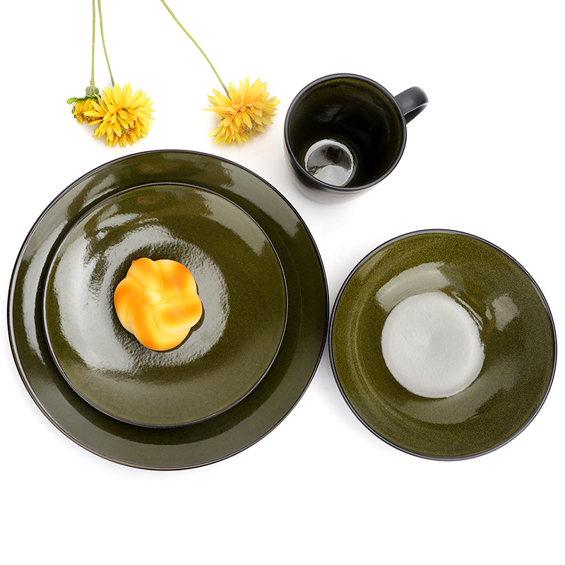 Stoneware dinner set