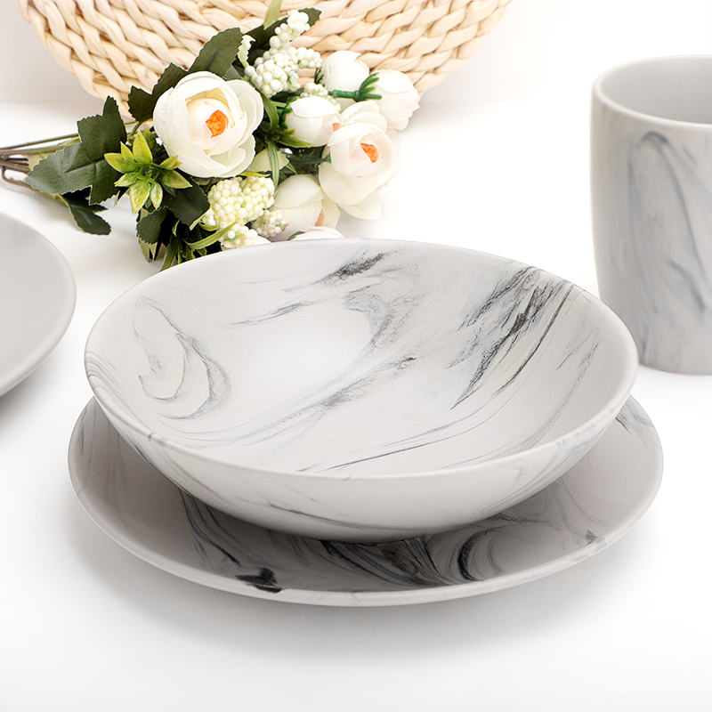 Stoneware dinner set