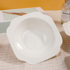 Square Lotus Serving Bowl