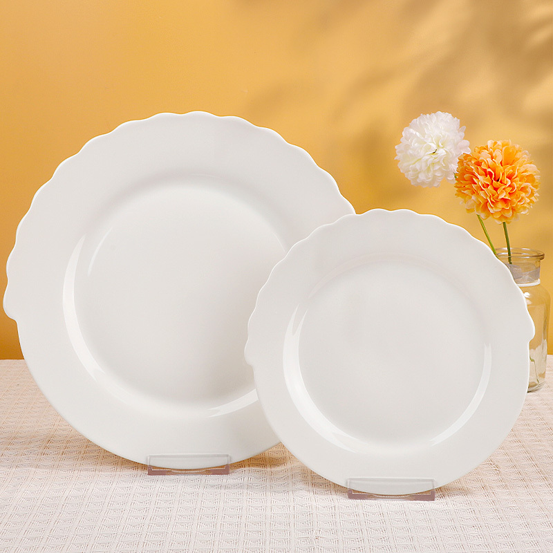 Round Lotus Dinner Plate