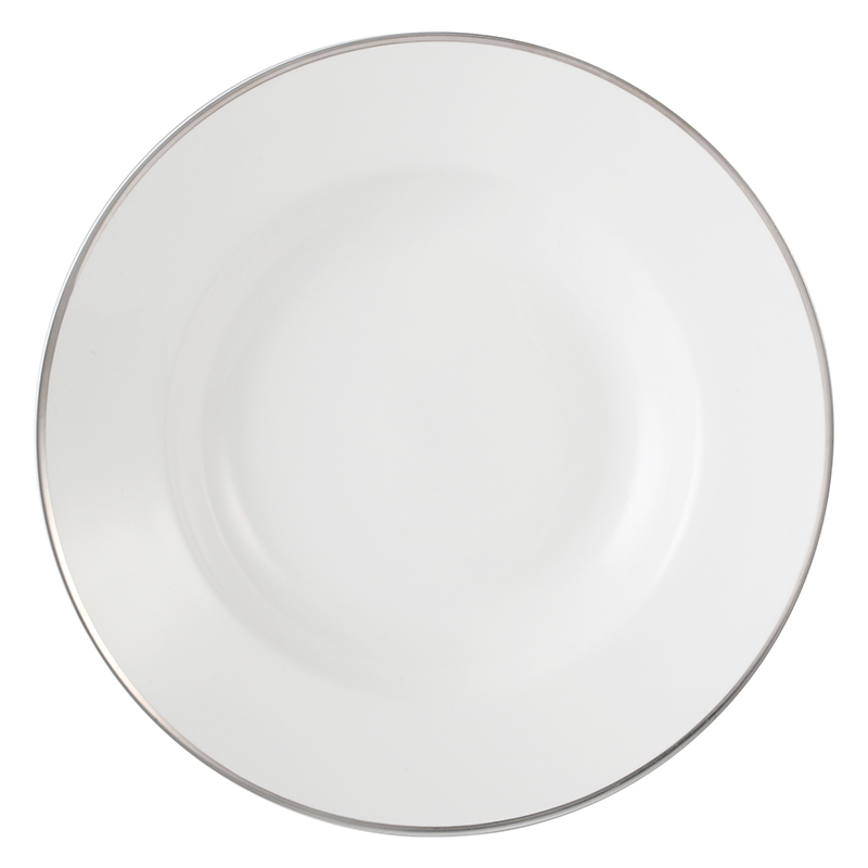 Platinum rim dinner sets