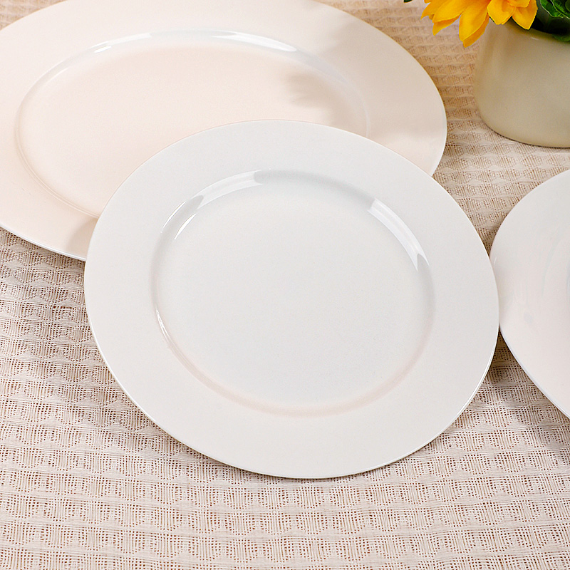 Rimmed Series Dinner Plate