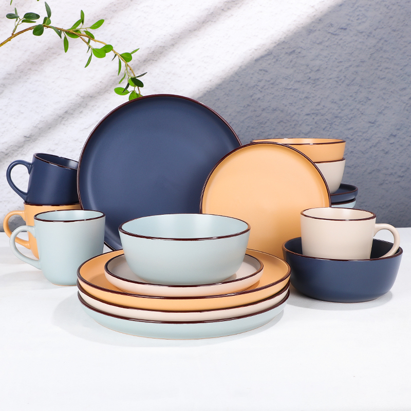 Stoneware dinner set