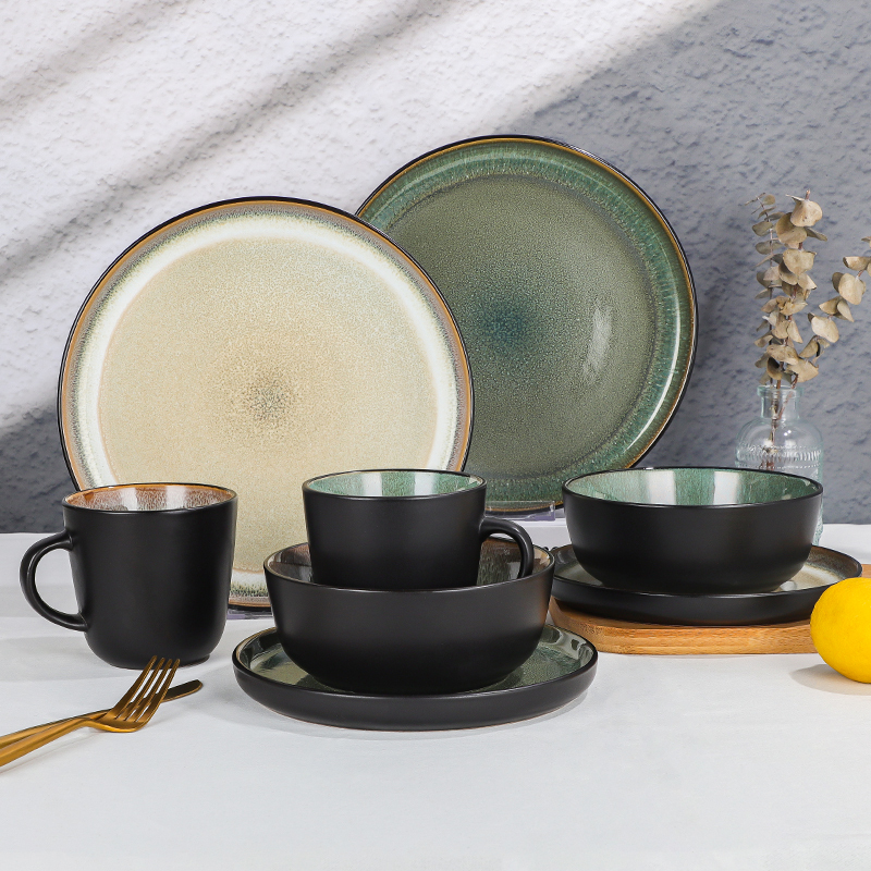 Stoneware dinner set