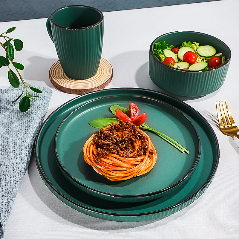 Stoneware dinner set