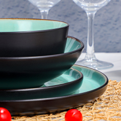 Stoneware dinner set