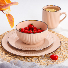 Stoneware dinner set