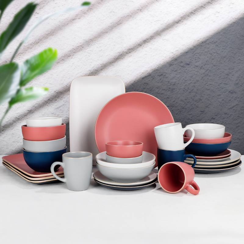 Stoneware dinner set