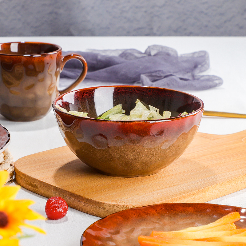 Stoneware dinner set